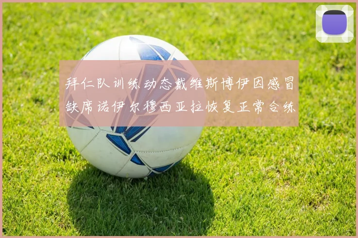拜仁队训练动态戴维斯博伊因感冒缺席诺伊尔穆西亚拉恢复正常合练